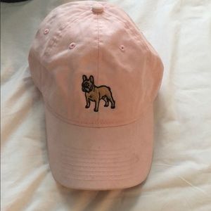 French bulldog adjustable dad hat